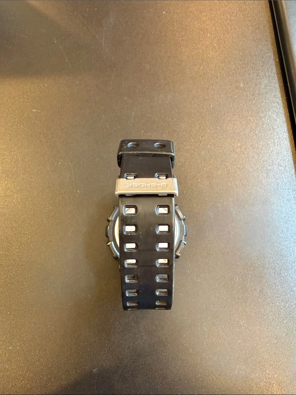 Casio G Shock GD 100 1B Military Black Inverted LCD Digital Watch 200M Works